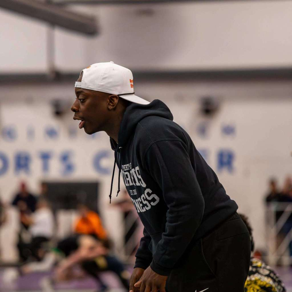 Coach Jojo coaching matside